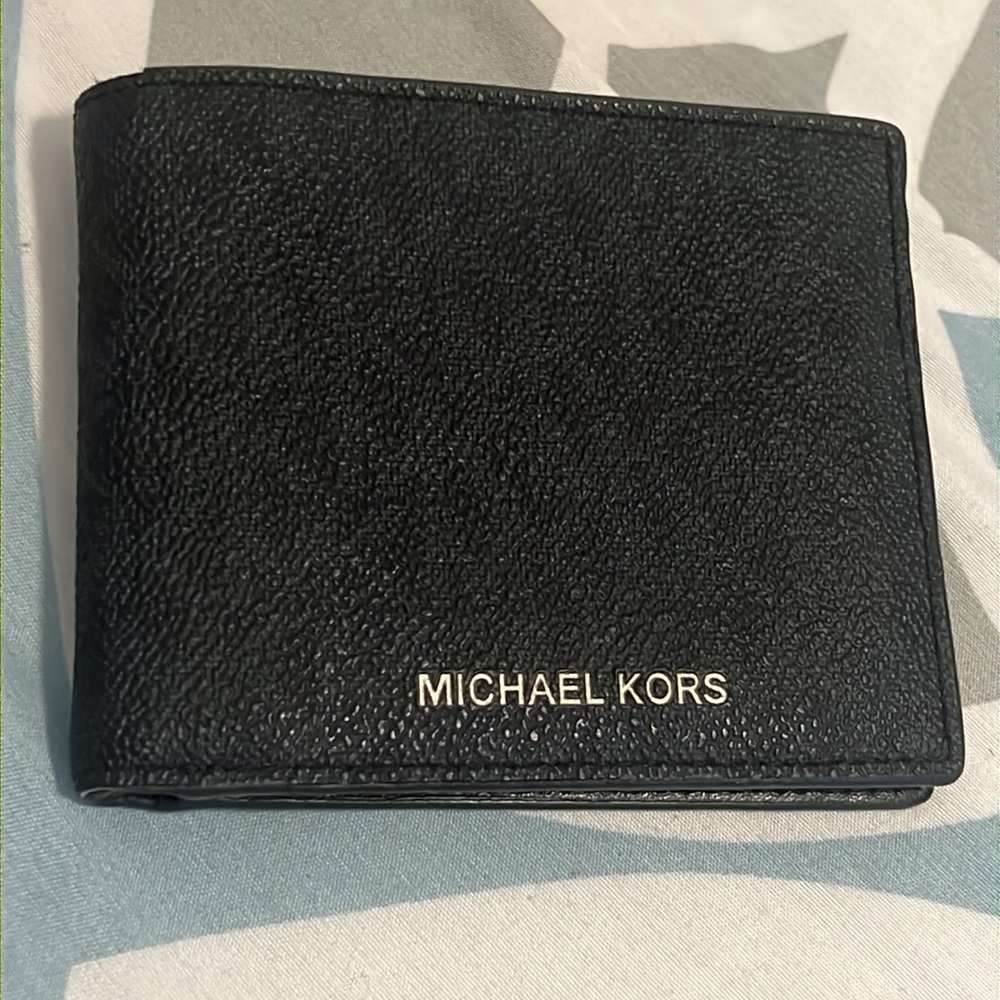 Michael Kors Black Leather Wallet - Picture 3 of 8